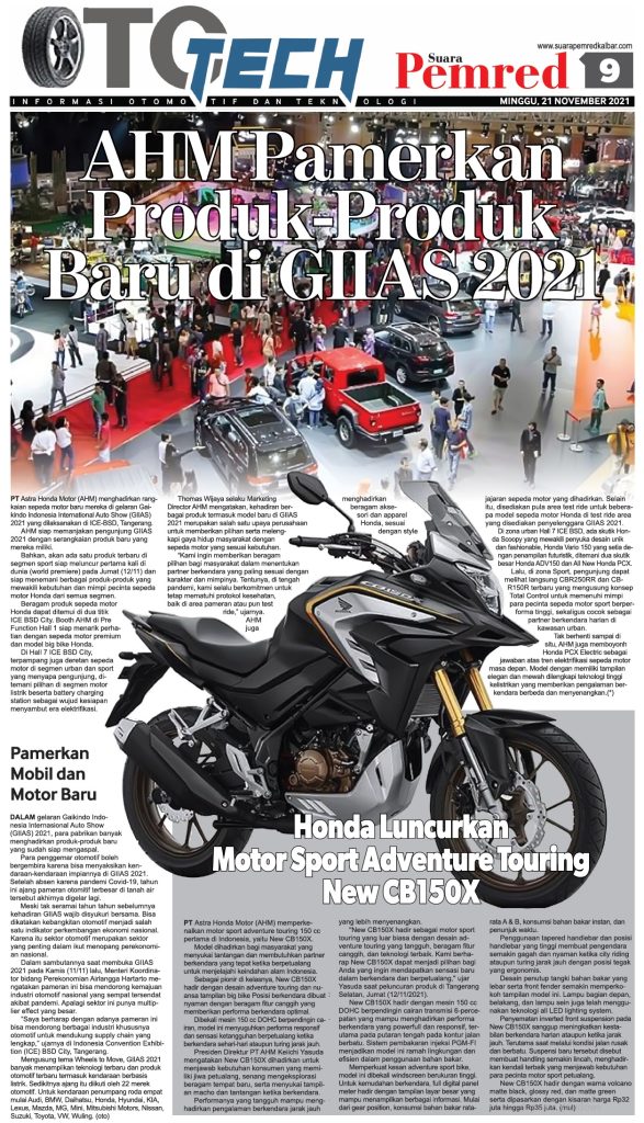 Honda Luncurkan Motor Sport Adventure Touring New CB150X u2013 Astra 