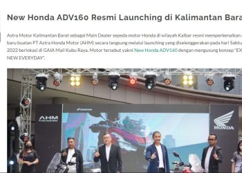 #Cari_aman Fashion Show dimeriahkan Oleh Komunitas Honda di Launching Produk New Honda ADV 160