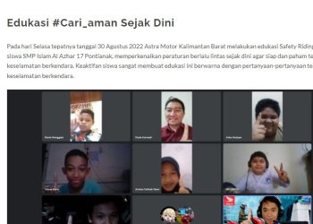 Edukasi #Cari_aman Sejak Dini