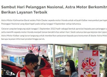 Sambut Hari Pelanggan Nasional, Astra Motor Berkomitmen Berikan Layanan Terbaik