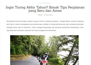 Ingin Turing Akhir Tahun? Simak Tips Perjalanan yang Seru dan Aman