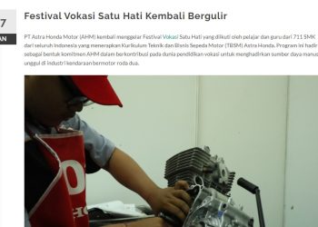 Festival Vokasi Satu Hati Kembali Bergulir