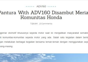 Touring Pantura With ADV160 Disambut Meriah Oleh Komunitas Honda