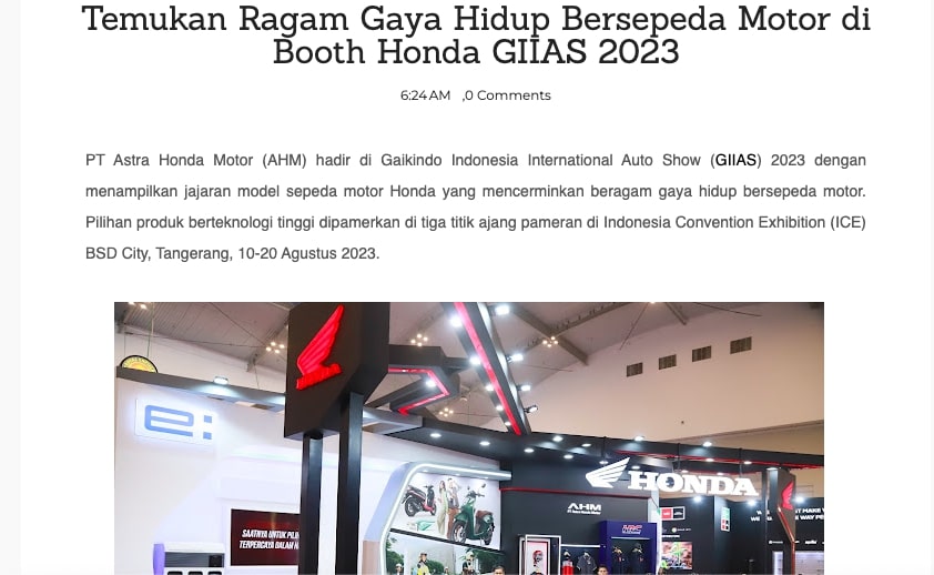 Jawab Penantian Konsumen, AHM Luncurkan Sepeda Motor Listrik Honda EM1 e: