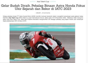 Gelar Sudah Diraih, Pebalap Binaan Astra Honda Fokus Ukir Sejarah dan Rekor di IATC 2023