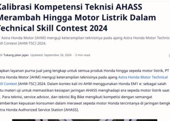 Kalibrasi Kompetensi Teknisi AHASS Merambah Hingga Motor Listrik Dalam Technical Skill Contest 2024