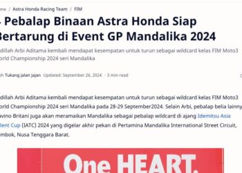 4 Pebalap Binaan Astra Honda Siap Bertarung di Event GP Mandalika 2024