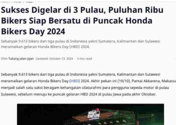 Sukses Digelar di 3 Pulau, Puluhan Ribu Bikers Siap Bersatu di Puncak Honda Bikers Day 2024