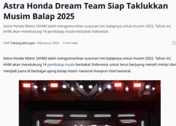 Astra Honda Dream Team Siap Taklukkan Musim Balap 2025
