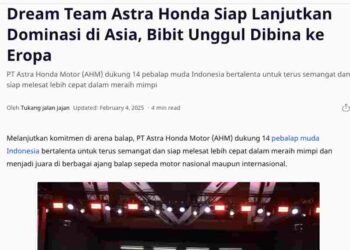Dream Team Astra Honda Siap Lanjutkan Dominasi di Asia, Bibit Unggul Dibina ke Eropa