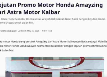 Kejutan Promo Motor Honda Amayzing dari Astra Motor Kalbar