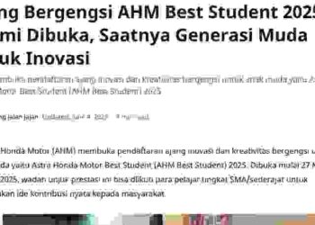 Ajang Bergengsi AHM Best Student 2025 Resmi Dibuka, Saatnya Generasi Muda Unjuk Inovasi