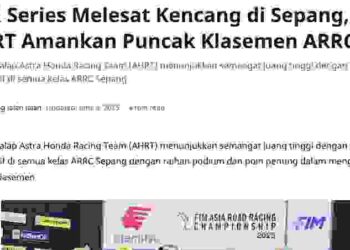 CBR Series Melesat Kencang di Sepang, AHRT Amankan Puncak Klasemen ARRC