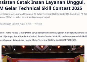 Konsisten Cetak Insan Layanan Unggul, AHM Gelar Technical Skill Contest 2025