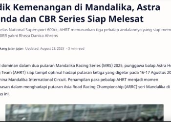 Bidik Kemenangan di Mandalika, Astra Honda dan CBR Series Siap Melesat