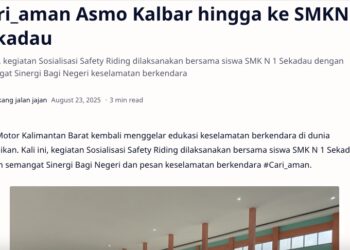 Cari_aman Asmo Kalbar hingga ke SMKN 1 Sekadau
