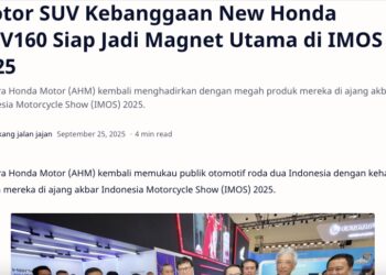 Motor SUV Kebanggaan New Honda ADV160 Siap Jadi Magnet Utama di IMOS 2025
