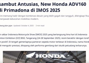 Disambut Antusias, New Honda ADV160 Jadi Primadona di IMOS 2025