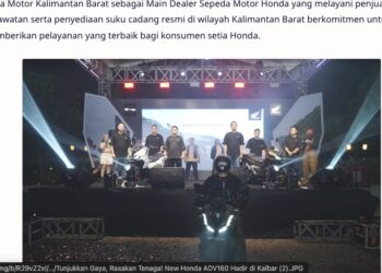 Tunjukan Gaya, Rasakan Tenaga! New Honda ADV160 Hadir di Kalbar