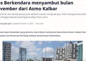 Asmo Kalbar Perkuat Budaya Keselamatan Berkendara di MAN 1 Pontianak