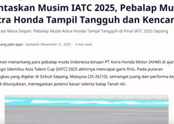 Tuntaskan Musim IATC 2025, Pebalap Muda Astra Honda Tampil Tangguh dan Kencang