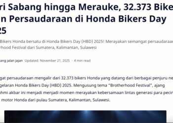 Dari Sabang hingga Merauke, 32.373 Bikers Jalin Persaudaraan di Honda Bikers Day 2025
