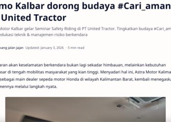 Asmo Kalbar dorong budaya #Cari_aman di PT United Tractor