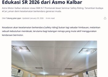 SMK N 7 Pontianak menjadi SMK Pertama Edukasi SR 2026 dari Asmo Kalbar