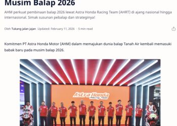 Home AHRT 2026 Astra Honda Racing Team Skuat AHRT Siap Melesat Kencang Hadapi Musim Balap 2026
