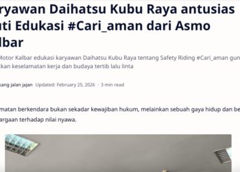 Karyawan Daihatsu Kubu Raya antusias ikuti Edukasi #Cari_aman dari Asmo Kalbar