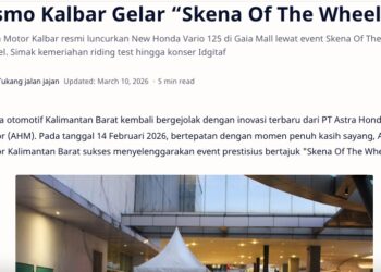 Asmo Kalbar Gelar “Skena Of The Wheel”