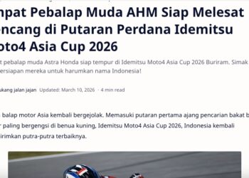 Empat Pebalap Muda AHM Siap Melesat Kencang di Putaran Perdana Idemitsu Moto4 Asia Cup 2026