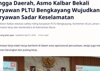 Hingga Daerah, Asmo Kalbar Bekali Karyawan PLTU Bengkayang Wujudkan Karyawan Sadar Keselamatan