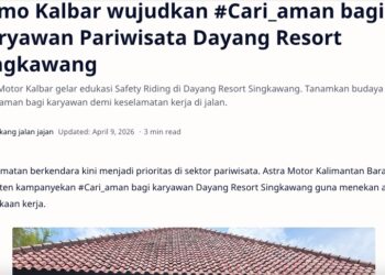 Asmo Kalbar wujudkan #Cari_aman bagi karyawan Pariwisata Dayang Resort Singkawang
