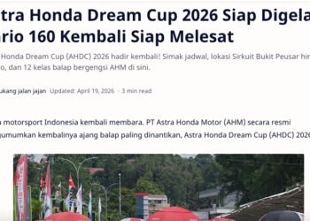 Astra Honda Dream Cup 2026 Siap Digelar, Vario 160 Kembali Siap Melesat