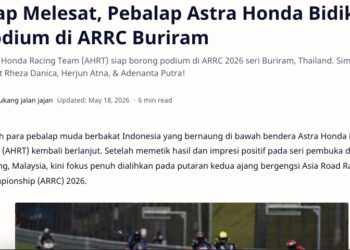Siap Melesat, Pebalap Astra Honda Bidik Podium di ARRC Buriram