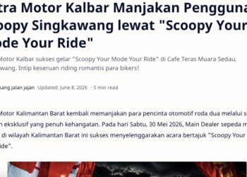 Astra Motor Kalbar Manjakan Pengguna Scoopy Singkawang lewat "Scoopy Your Mode Your Ride"
