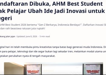 Pendaftaran Dibuka, AHM Best Student Ajak Pelajar Ubah Ide Jadi Inovasi untuk Negeri