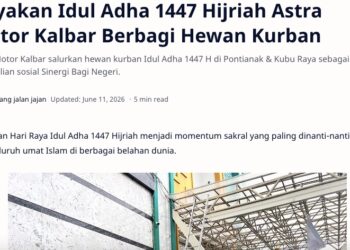 Rayakan Idul Adha 1447 Hijriah Astra Motor Kalbar Berbagi Hewan Kurban