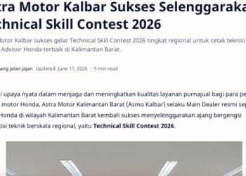 Astra Motor Kalbar Sukses Selenggarakan Technical Skill Contest 2026