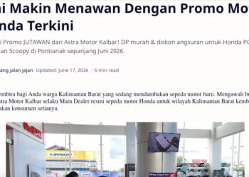 Juni Makin Menawan Dengan Promo Motor Honda Terkini
