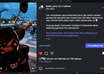 Siap-siap jadi pusat perhatian di jalan raya Kota Pontianak! ✨