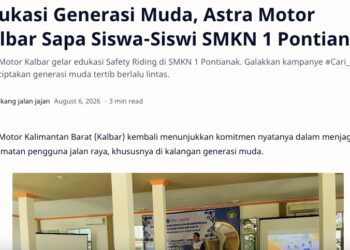 Edukasi Generasi Muda, Astra Motor Kalbar Sapa Siswa-Siswi SMKN 1 Pontianak