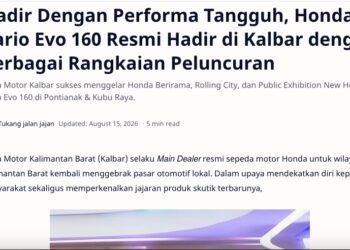 Hadir Dengan Performa Tangguh, Honda Vario Evo 160 Resmi Hadir di Kalbar dengan berbagai Rangkaian Peluncuran