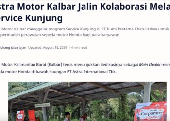 Astra Motor Kalbar Jalin Kolaborasi Melalui Service Kunjung