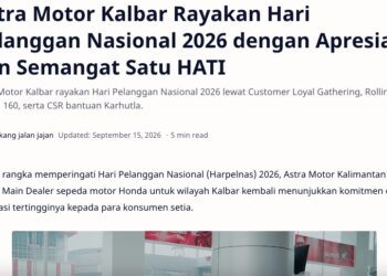 Astra Motor Kalbar Rayakan Hari Pelanggan Nasional 2026 dengan Apresiasi dan Semangat Satu HATI