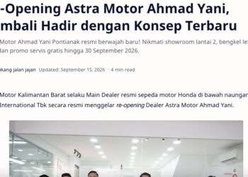 Re-Opening Astra Motor Ahmad Yani, Kembali Hadir dengan Konsep Terbaru
