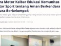 Astra Motor Kalbar Edukasi Komunitas Motor Sport tentang Aman Berkendara Secara Berkelompok