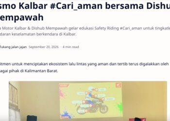 Asmo Kalbar #Cari_aman bersama Dishub Mempawah
